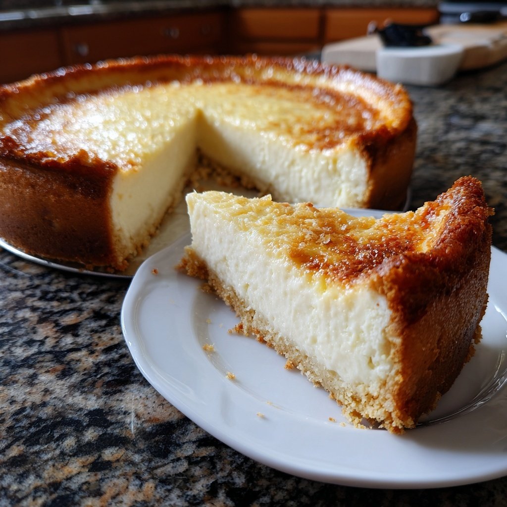 Käsekuchen mit Zitronencreme