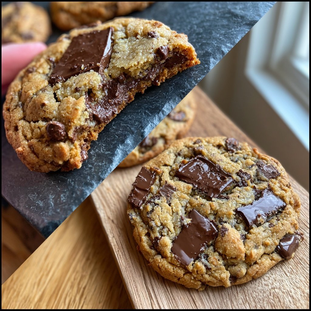 Cookies mit dunkler Schokolade