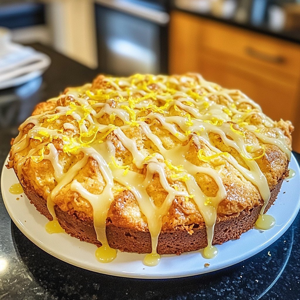 Zitronenkuchen extra saftig