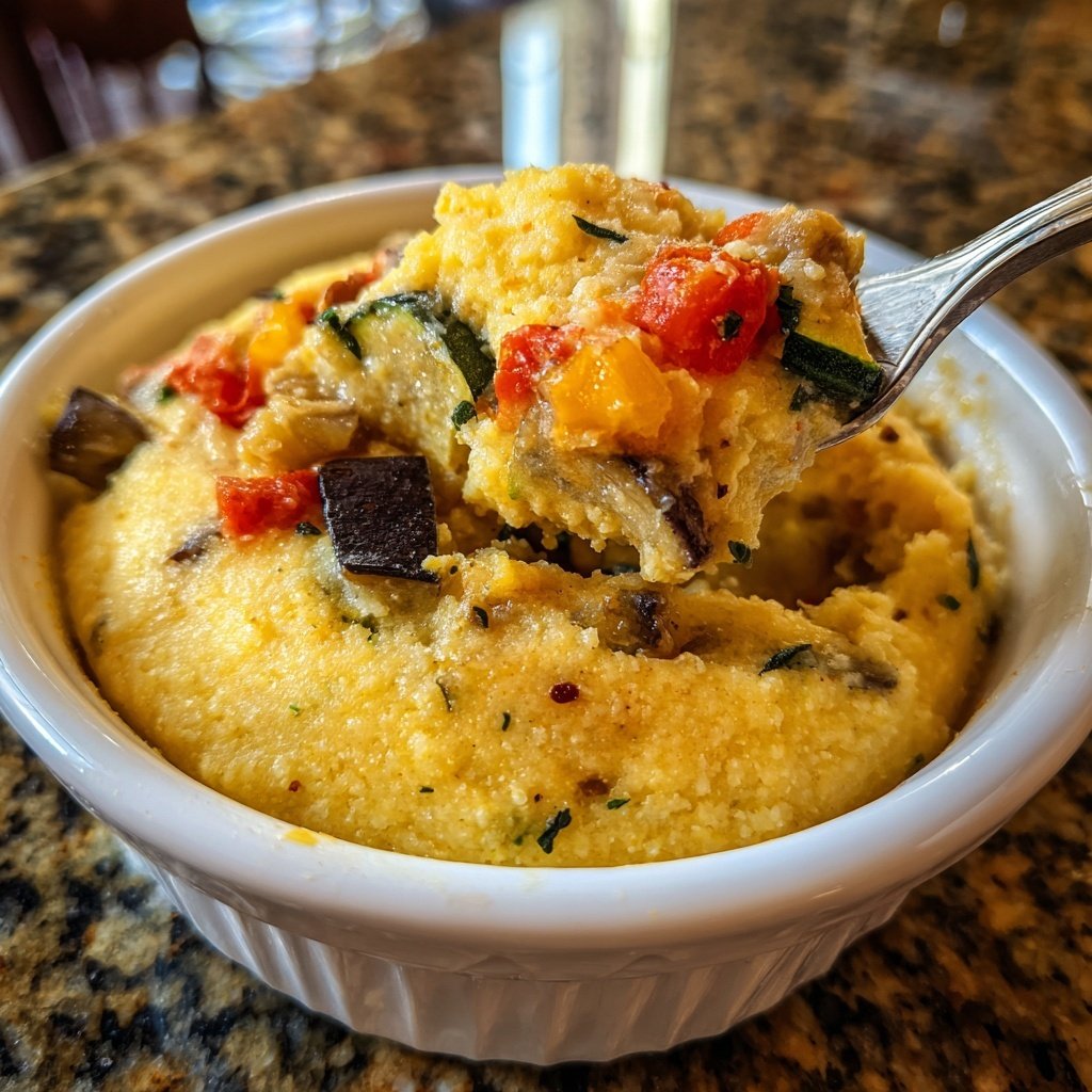 Polenta mit Ratatouille