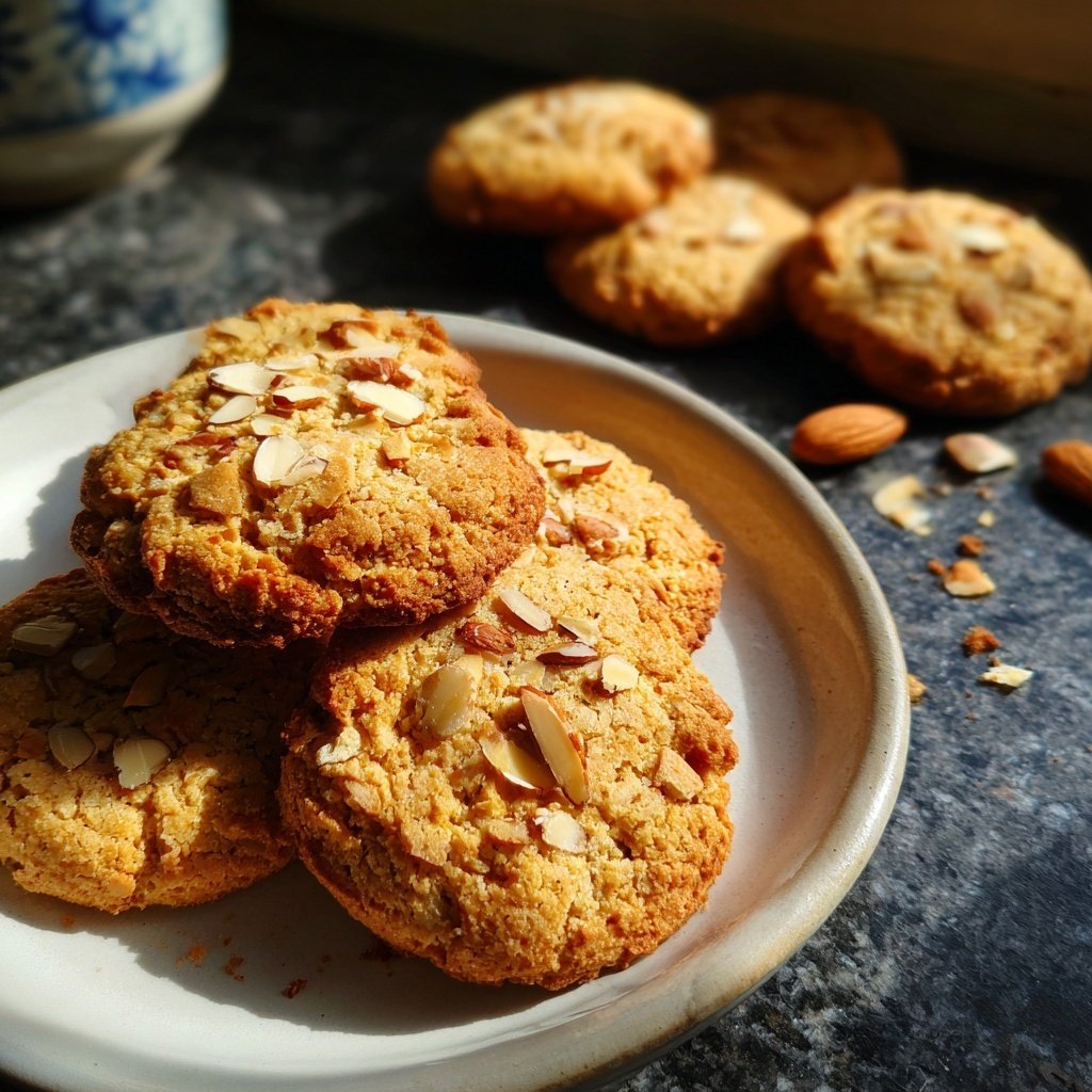 Cookies mit Mandelmehl